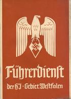 Buch WK II Führerdienst Der Hitler-Jugend Gebiet Westfalen 3 Hefte 1938 II (fleckig) - 5. Guerre Mondiali