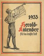 Buch WK II Herold Kalender 1933 Nationale Verlagsgesellschhaft 70 Seiten Diverse Abbildungen II - 5. World Wars