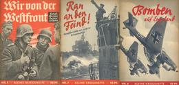 Buch WK II Kleine Kriegshefte Nr. 1-8 Ca. 1940 Lot Mit 8 Heften Zentralverlag Der NSDAP Franz Eher Nachf. Viele Abbildun - 5. Wereldoorlogen