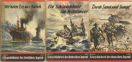 Buch WK II Kriegsbücherei Der Deutschen Jugend Lot Mit 11 Heften Steiniger Verlag Div. Abbildungen II - 5. World Wars