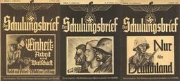 Buch WK II Lot Mit 36 X  Der Schulungsbrief Hrsg. Reichsorganisationsleiter Der NSDAP Er 1937-41 Zentralverlag Der NSDAP - 5. Zeit Der Weltkriege