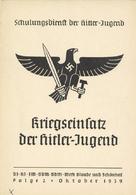 Buch WK II Schulungsdienst Der Hitler-Jugend  4 Hefte 1939-41 Einige Abbildungen II - 5. Wereldoorlogen