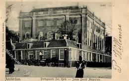 Synagoge AMSTERDAM - Israelitischer Tempel Jonas Daniel Meierplein I-II Synagogue - Giudaismo