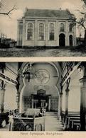 Synagoge BURGHAUN,Kr.Fulda - Mit Innenansicht I-II Synagogue - Jodendom