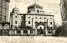 Synagoge Dresden (o-8000) 1901 I-II Synagogue - Jodendom