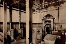 Synagoge DRESDEN - Synagogenraum D. 3.Deutschen Kunstgewerbe-ausstellung 1906, I-II Synagogue - Giudaismo