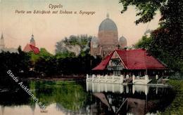 Synagoge Oppeln (o-8701) Ansichtskarte I-II Synagogue - Judaisme