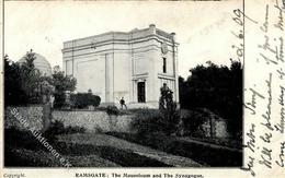 Synagoge RAMSGATE,England - 1909, Ecke Gestoßen! Synagogue - Jodendom