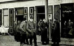 Judaika  - Juden - Marktszene In SKIERNIEWICE I-II Judaisme - Jewish