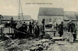 Judaika - Juden Beim Straßenbau In JWJE I-II Judaisme - Jodendom