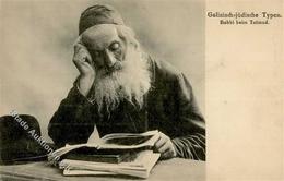 Judaika - Jüdischer Typ Galizien - Rabbi Beim Talmund I-II Judaisme - Jodendom