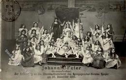 Judaika - SPEYER - JOHANNISFEIER D. SYNAGOGENCHOR-VEREIN 30.12.1905 I-II Judaisme - Jodendom