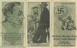 Judaika Lot Mit 3 Reichsbanknoten Judaisme - Giudaismo