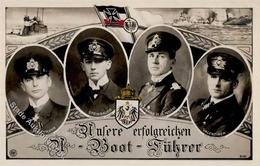 U-Boot U-Boot Führer Forstmann, Steinbauer, De Periere U. Valentiner Foto AK I-II - Altri & Non Classificati
