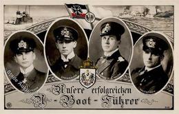 U-Boot U-Boot Führer Forstmann, Steinbauer, De Periere U. Valentiner Foto AK I-II - Autres & Non Classés