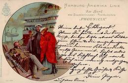 Hamburg-Amerika-Line Doppelschrauben Postdampfer Phoenicia 1913 I-II - Sonstige & Ohne Zuordnung