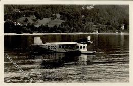 Flugzeug Vor 1945 Wasserflugzeug Lindau  Foto AK I-II Aviation - Altri & Non Classificati