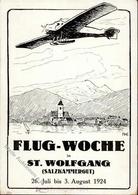 Flugereignis St. Wolfgang (5360) Österreich Flugwoche  I-II Aviation - Altri & Non Classificati