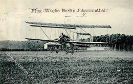 Flugereignis Berlin Johannisthal Flug Woche 1910 I-II Aviation - Other & Unclassified