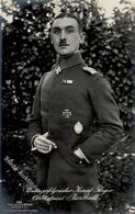 Sanke, Pilot Nr. 423 Berthold Oberleutnant Foto AK I- - Other & Unclassified