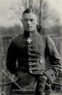 Sanke, Pilot Nr. 543 Allmenröder Leutnant Foto AK I- - Autres & Non Classés