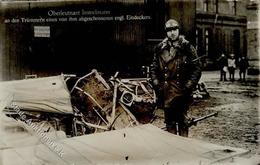 Sanke, Pilot Oberleutnant Immelmann Foto AK I-II - Autres & Non Classés