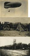 Ballon Königl. Bayer. Feld-Luftschiffer Lot Mit 7 Foto-Karten U. Fotos 1915 I-II - Other & Unclassified