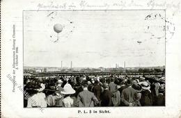 Ballon P. L. 5 In Sicht 1910 I-II (fleckig) - Other & Unclassified