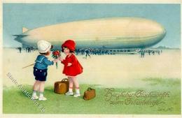 ZEPPELIN - Sign. Fritz Baumgarten I-II - Airships