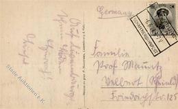 LUXEMBURG - Rahmen-o LUXEMBURG-TRIER SCHAFFNERBAHNPOST 6.6.28" Auf Mertert-Ak I" - Treinen