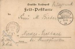 Kolonien Deutsch Südwestafrika Stempel Okahandja Deutsch Südwestafrika 5.6.04 I-II Colonies - Non Classés