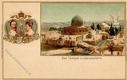 Deutsche Post Türkei Jerusalem Kaiserreise 1898 Litho I-II - Zonder Classificatie