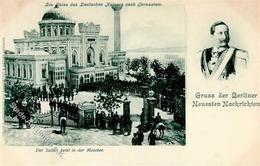 Deutsche Post Türkei JERUSALEM Kaiserreise I-II - Zonder Classificatie