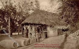 Kolonien Deutsch Neuguinea Herbertshöhe Fischerhütte I-II Colonies - Non Classificati