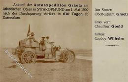 Kolonien Deutsch-Ostafrika Autoexpedition Graetz 1909 I-II Colonies - Zonder Classificatie