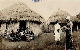 Kolonien Deutsch-Ostafrika Eingeborene NPG Dar-es-Salaam Mit Siegemarke I-II Colonies - Zonder Classificatie