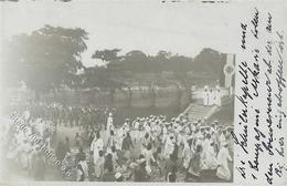 Kolonien Deutsch-Ostafrika Empfang Des Gouverneurs In Targa Fotokarte I-II Colonies - Zonder Classificatie