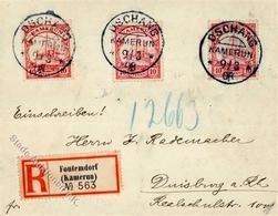 Kolonien Kamerun DSCHANG 9.3.08 R-Brief I-II Colonies - Non Classés