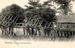 Kolonien Kamerun Soldaten Exercieren I-II Colonies - Zonder Classificatie