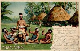 Kolonien Samoa Talofa Litho I-II (ecke) Colonies - Zonder Classificatie