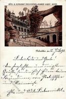 Vorläufer Prebischtor Hotel Restaurant Albert Meyer 1892 I-II - Unclassified