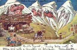 Berggesichter Sign. Hansen Breithorn I-II Face à La Montagne - Fairy Tales, Popular Stories & Legends