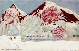 Berggesichter Sign. Hansen Der Wilde Pfaff I-II Face à La Montagne - Fairy Tales, Popular Stories & Legends