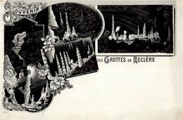 Höhle Schweiz Grottes De Reclere Ansichtskarte I-II (fleckig) - Andere & Zonder Classificatie