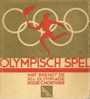 Olympiade 1936 Berlin Buch Wat Brengt De XI. Olympiade Mortimer, C. Verlag Door Bosch & Keuning 40 Seiten Text In Hollän - Olympic Games