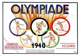 Olympiade Garmisch Partenkirchen Finnland I-II - Olympische Spelen