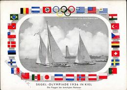 KIEL OLYMPIA 1936 - Prop-Ak WK II Mit S-o I - Olympic Games