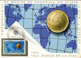 Fußball Weltmeisterschaft 1954  I-II - Calcio