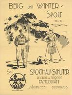Wintersport Katalog Berg Und Wintersport Sporthaus Schuster München 1926-27 Sign. Dix, Rud. II - Winter Sports