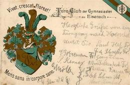 Studentika Eisenach (o-5900) Turn Club Der Gynasiasten 1908 II (fleckig) - Other & Unclassified